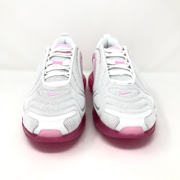 Nike Air Max 720 White Pink Rise Laser Fuchsia - Picture 8 of 8